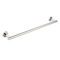 KYLINS 600mm Polished Chrome Stainless Steel Single Towel Rack Rail