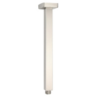 KYLINS Brushed Nickel Square 300mm Brass Ceiling Dropper Arm
