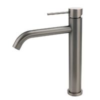 KYLINS Gunmetal Grey Tall Basin Mixer Tap - Kitchen WELS