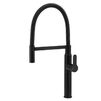 KYLINS Matt Black Kitchen Sink Mixer 360° Pull Out Tap