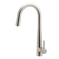 KYLINS Brushed Nickel Pull Out Kitchen Sink Mixer Tap Flexible Spout