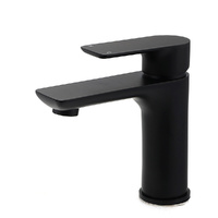 KYLINS Matt Black Round Basin Mixer Vanity Sink Faucet Tap WELS