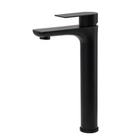 KYLINS Matte Black Tall Round Basin Mixer Vanity Faucet Tap 7.5L/min WELS
