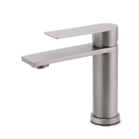 KYLINS Gun Metal Grey Square Basin Mixer Tap Vanity