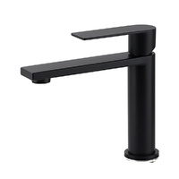 KYLINS Matt Black Square Short Basin Mixer Tap