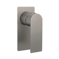 KYLINS Gun Metal Rectangle Shower Mixer Tap - Ceramic Cartridge