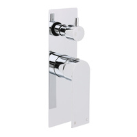 KYLINS Chrome Square Shower Diverter Mixer - Watermark Approved