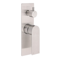 KYLINS Brushed Nickel Square Shower Mixer Diverter 2 Way 1/2" Switch
