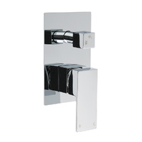KYLINS Square Chrome Shower Mixer Diverter Bath Set
