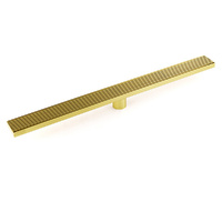 KYLINS 800mm Brushed Gold Strip Fence Shower Floor Drain 50mm Waste