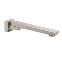 KYLINS Brushed Nickel Square Stainless Steel Swivel Bath Spout