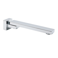 KYLINS Chrome Square Stainless Steel 180° Swivel Bath Spout