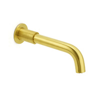 KYLINS Brushed Gold Round Swivel Bathtub Spout Faucet