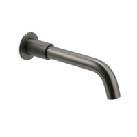 KYLINS Gun Metal Grey Round Bathtub Spout 304 Stainless Steel