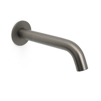 KYLINS Gun Metal Grey Round Bathtub Wall Spout