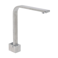 KYLINS Brushed Nickel Square Gooseneck Bathtub Spout High Rise Filler