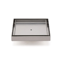 KYLINS 150mm Stainless Steel Tile Insert Floor Drain Shower Grate 50mm