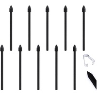10pcs S Pen Nibs for Samsung Galaxy Tab S6 with Installation Tool Compatible with Samsung Galaxy Tab S7 & S7 Plus S8 & S8 Plus (Black) Black