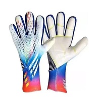 Pair Size 6 Goalkeeper Gloves Football Gloves