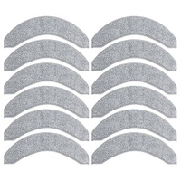 12-pack Replacement Mop Pads for iRobot Roomba Combo J7+ Robot Vacuum Cleaner