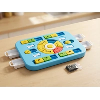 Interactive Dog Puzzle Toy – Slow Feeder & Treat Dispenser-Blue
