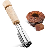 Cupcake Corer, Stainless Steel Cupcake Corer Tool Used for Cupcake Filler Tool Cake Cupcake Corer Tool Reusable Corer Tool Kitchen Cookie Baking Filli