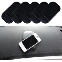 5PCS Car Dashboard Non-Slip Mat, Anti-Slide Sticky Multifunctional Pads for Auto Dashboard, Cell Phone Bracket Mat, Fit for Cell Phones, Keys, Sunglas