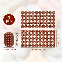 100Pcs Letter Stamps for Pottery Clay Polymer- 3 Styles Alphabet Number Symbols Stamps for Cookie Chocolate - for Cookie Stamp Letters, Baking, Cake B