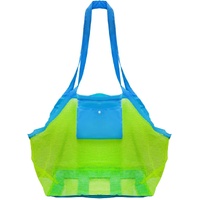Mesh Beach Toys Bag Extra Large Bags and Totes Sand Tote Storage Children Toy Organizer Kids Collector Perfect for Holding Stay Away from Christmas Gi
