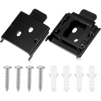 2 Pcs Universal Replacement Roller Blind Buckles Metal Blinds Mounting Brackets for Indoor Outdoor Roller Blinds