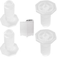 W11213957 Leveling Leg Kit Fit for Whirlpool, Maytag, KitchenAid etc Washing Machines, Leveling Feet Cross Reference Part Numbers:AP6329114, W10556332