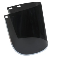 1 Pack Face Shield Replacement Lens, 15.5" x 8" Polycarbonate Protective Safety Visor Replacement, Impact-resistant Face Shield for Welding/Grinding/D