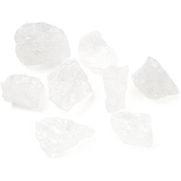 0.55 lb Natural Raw Stones Rough Stones Crystal 1.25-2.0" Healing Crystals for DIY, Tumbling, Wire Wrapping, Meditation, Decoration, Fountain Rocks (C