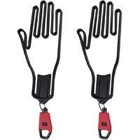 Golf Glove Holder Prevents Deformation and Protects Gloves Black 1 Pair