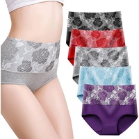 Women's 5-Pack L Size Multi-Colour Leakproof Briefs Underwear