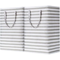 2 Pack 75L Storage Bags Large Clothes Organizers Eco-Friendly Heavy Duty Space Saving Mega Storage Solution