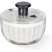 6.4 Qt Salad Spinner Large Lettuce Spinner Plastic Vegetable Fruit Washer, Vegetable Cleaner Salad Cleaner Lettuce Washer, Non-Slip Base, BPA-Free