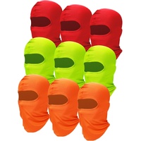 9 Pcs Ski Mask for Men Full Face Cover UV Sun Protection Cooling Balaclava Neck Gaiter Clothing Scarf Bandana