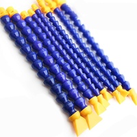 1/2" Thread Water Oil Coolant Hose Pipe Plastic Adjustable Flexible Cooling Tube for Hydraulic Machinery/Water Cooling System (Pack of 10)