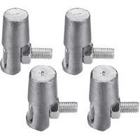 4 Pcs Battery Post Adapter U1 Battery Flag Terminal to Top Post Adapters for Group U1