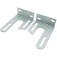Heavy Duty Residential Garage Door Torsion Spring Center Brackets, Industrial Door Parts Support for 1-3/4" to 2-5/8" ID Springs (Pair)