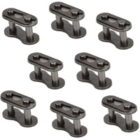 #420 Chain Master Link Carbon Steel Heavy Duty for 50cc 70cc 90cc 110cc 125cc Dirt Bike Quad Buggy Mini Bike Pit ATV Scooter 8pcs