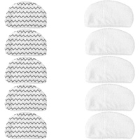 10PK  Replacement Pads Compatible with Bissell Powerfresh Steam Mop 1940 1440 1806 1544 2075 2685 Series 19401 19404 19409 1940A 1940F 1940N 1940T 194