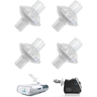 Universal CPAP Inline Filter, CPAP Air Filter for ResMed AirSense 11/AirSense 10/Philips Respironics DreamStation 2, Hose Filter for CPAP Supplies, BI