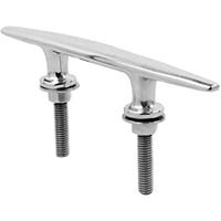 Burn Buddy  Boat Cleat Open Base Cleat, Dock All 316 Stainless Steel Mooring Accessories