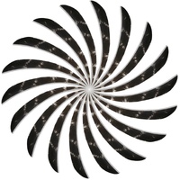 50pcs Turkey Feather Fletching 4'' / 5'' Right Wing Drop-Shaped Arrow Fletches Feathers Vanes for DIY Hunting Arrows Accessories Wooden Bamboo - 4inch