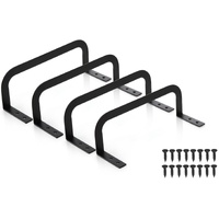 4 Pcs Mattress Retainer Bar, Metal Slide Stopper, Non Slip Holder in Place Gripper, Thicken Bed Frame Gaskets to Prevent Sliding, Stabilizer Baffle fo