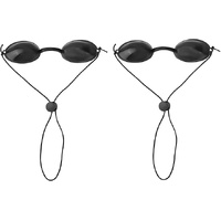 2 pairs of protective glasses for eye protection against red light - tanning glasses for women - tanning glasses for sunbathing