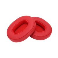 Protein Leather Replacement Ear Pads for Skullcandy Crusher 3.0 Wireless Hesh3 Repair PartsRed