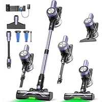 SUXIANGVAC Cordless Stick Vacuum 55Kpa 55mins Self-Standing Pet Hair
